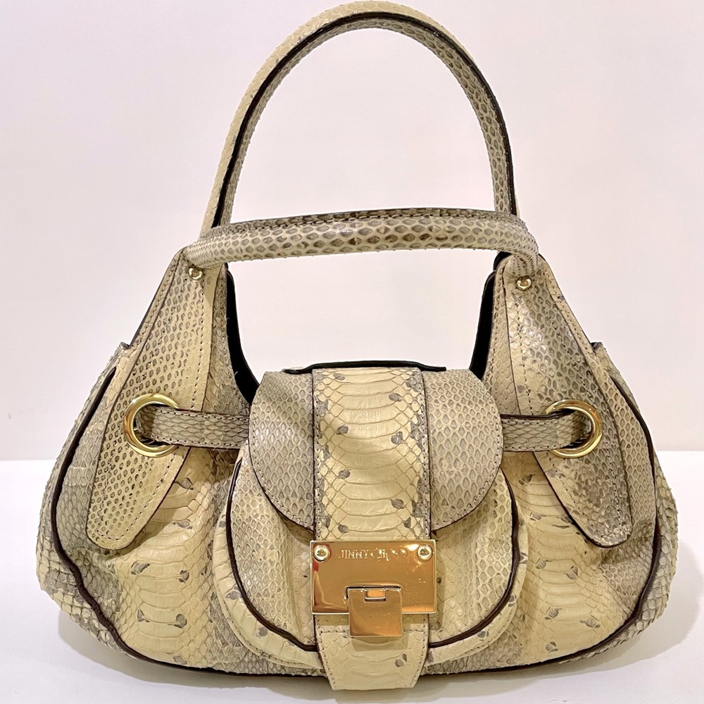 JIMMY CHOO snakeskin Bag